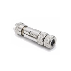 Connecteur femelle M8, 3 pol.,   IP67, 4A, blindé